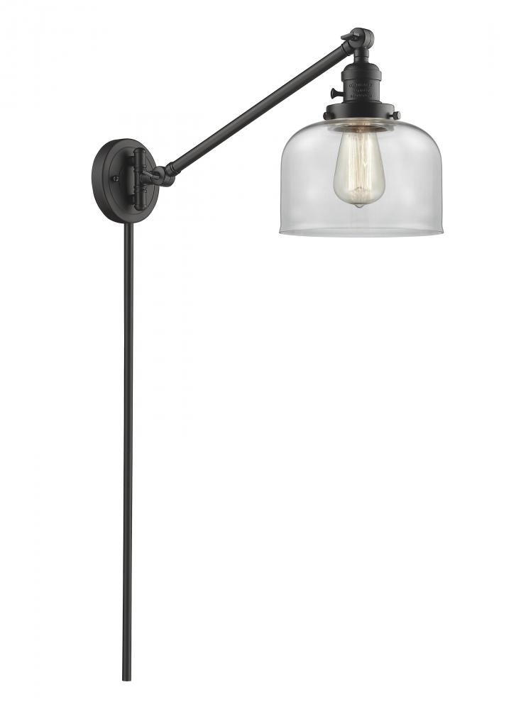 Bell - 1 Light - 8 inch - Oil Rubbed Bronze -Adjustable Swing Arm