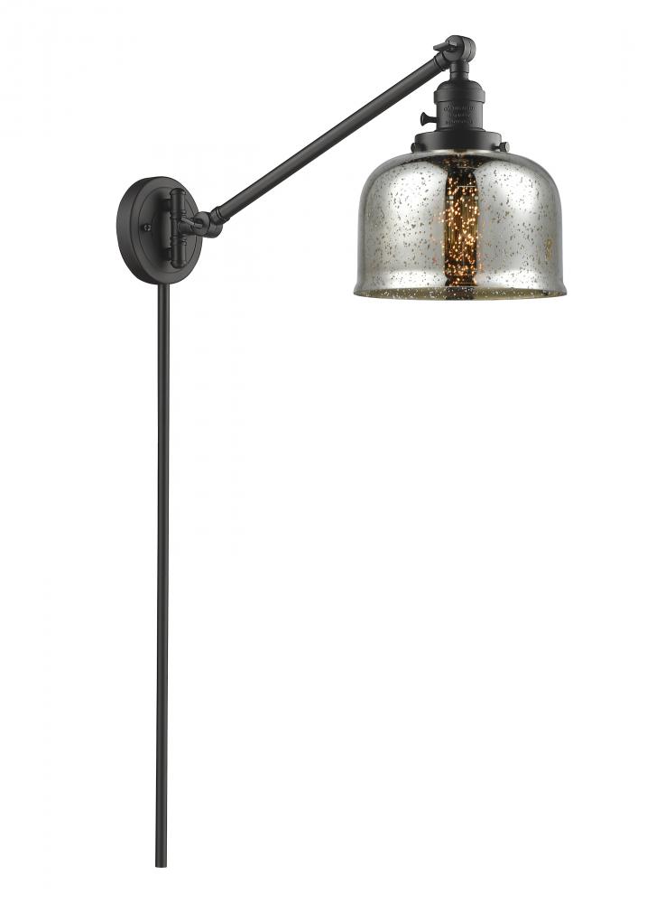 Bell - 1 Light - 8 inch - Oil Rubbed Bronze -Adjustable Swing Arm