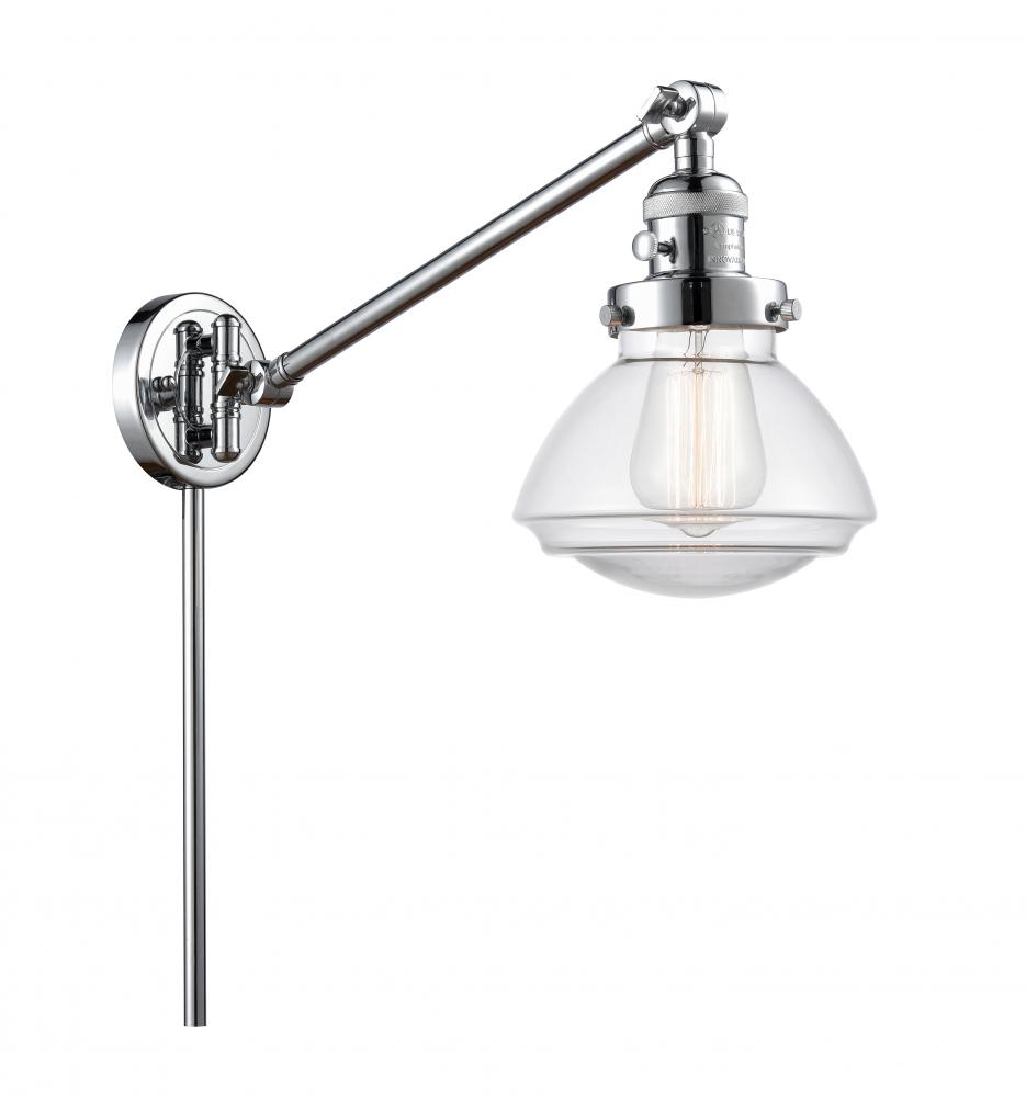 Olean - 1 Light - 9 inch - Polished Chrome -Adjustable Swing Arm