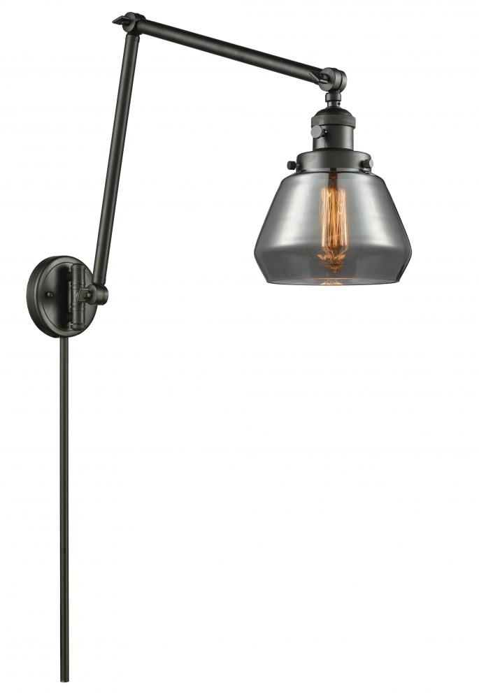 Fulton - 1 Light - 8 inch - Oil Rubbed Bronze -Adjustable Swing Arm