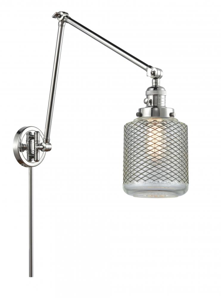 Stanton - 1 Light - 6 inch - Polished Chrome -Adjustable Swing Arm