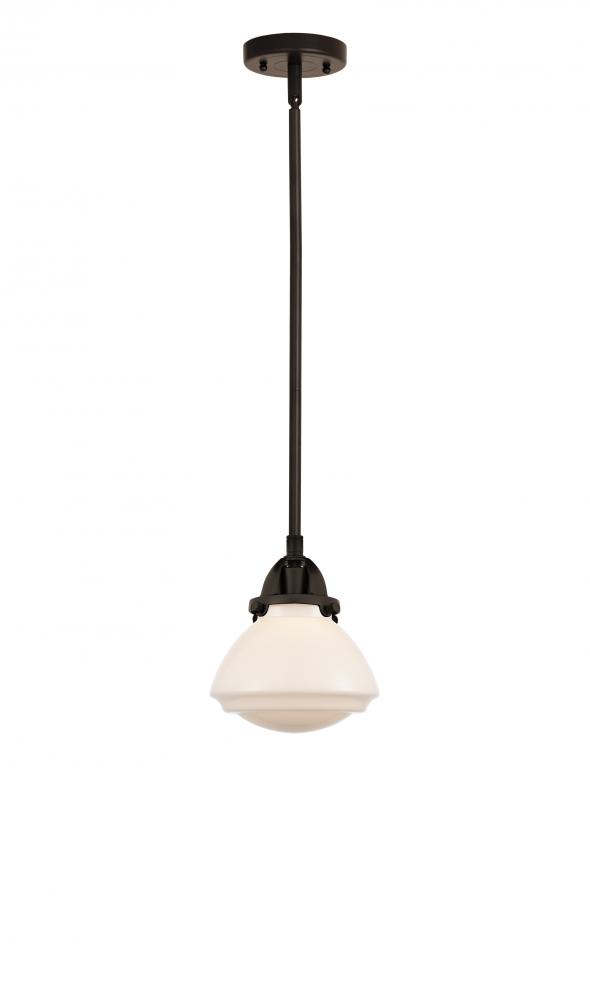Olean - 1 Light - 7 inch - Oil Rubbed Bronze - Cord hung - Mini Pendant