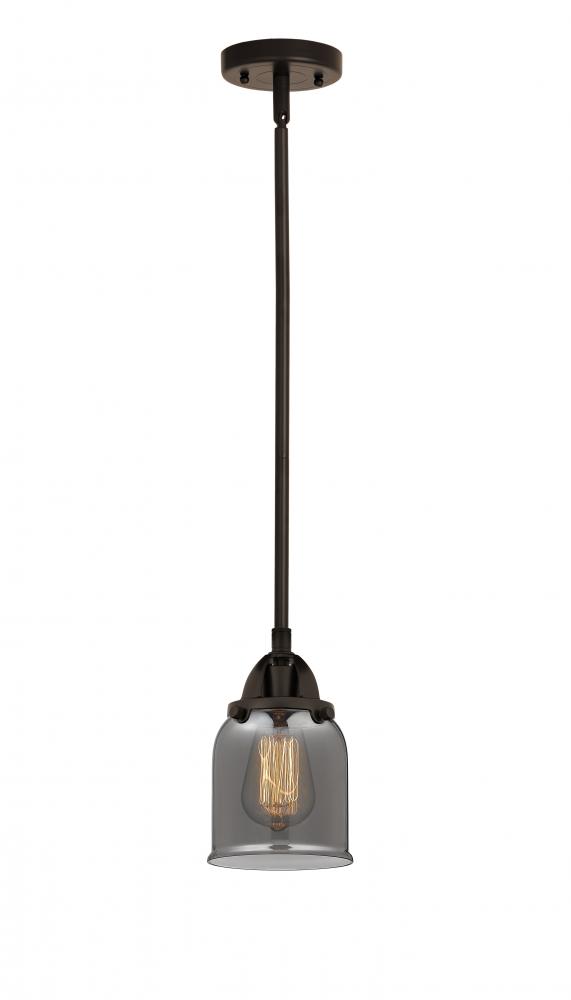 Bell - 1 Light - 5 inch - Oil Rubbed Bronze - Cord hung - Mini Pendant