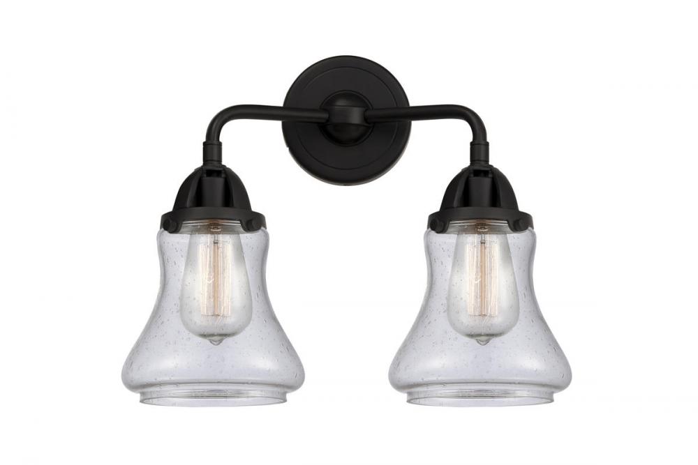 Bellmont - 2 Light - 14 inch - Matte Black - Bath Vanity Light