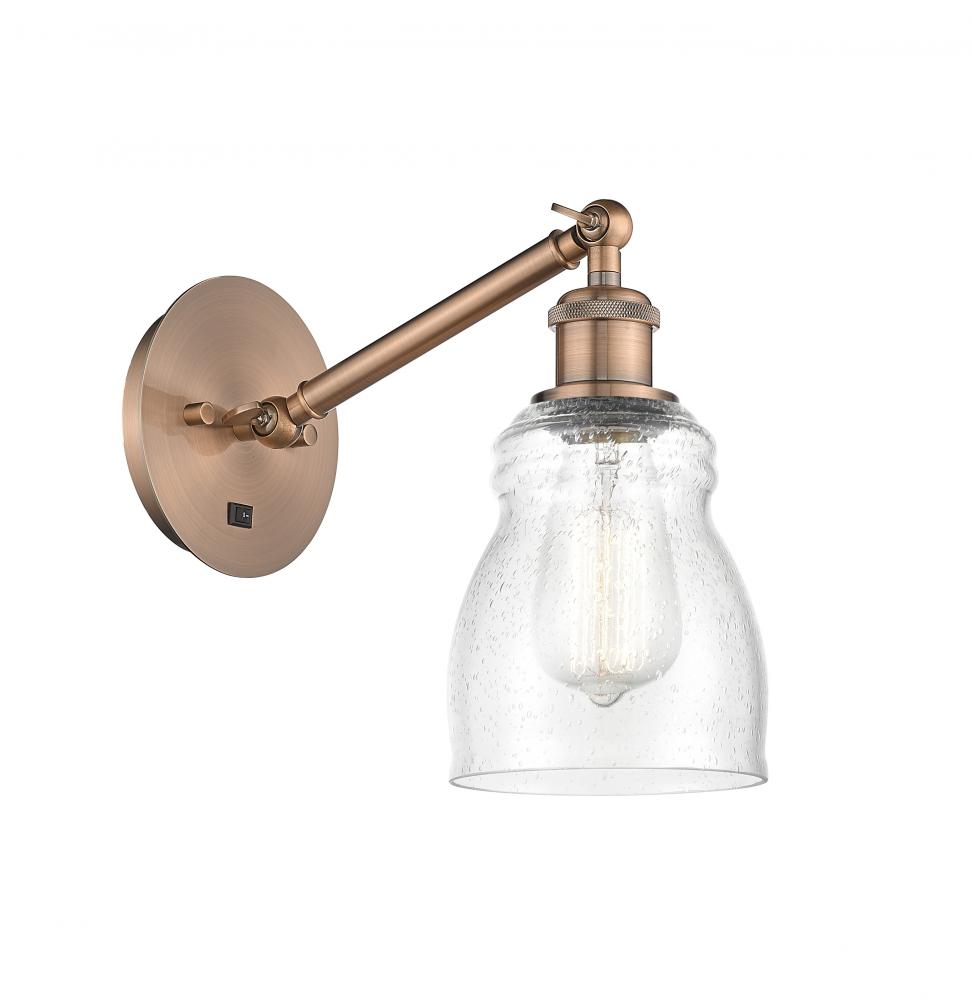 Ellery - 1 Light - 5 inch - Antique Copper - Adjustable Sconce
