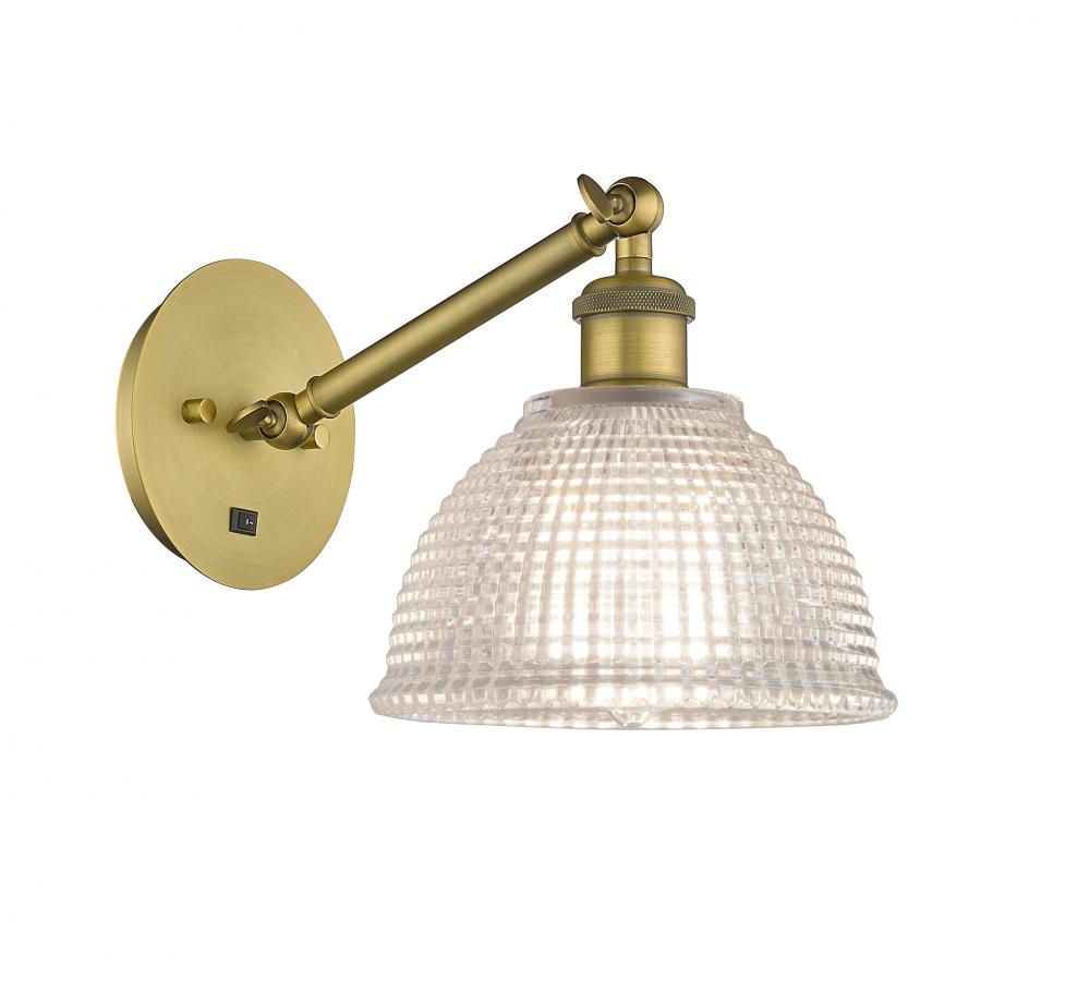 Arietta - 1 Light - 8 inch - Brushed Brass - Adjustable Sconce