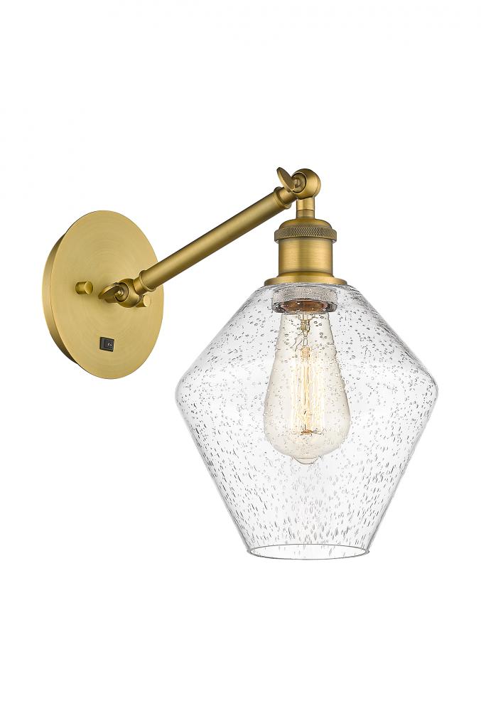 Cindyrella - 1 Light - 8 inch - Brushed Brass - Adjustable Sconce