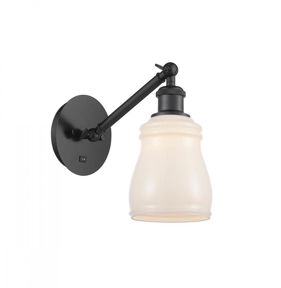 Ellery - 1 Light - 5 inch - Matte Black - Adjustable Sconce
