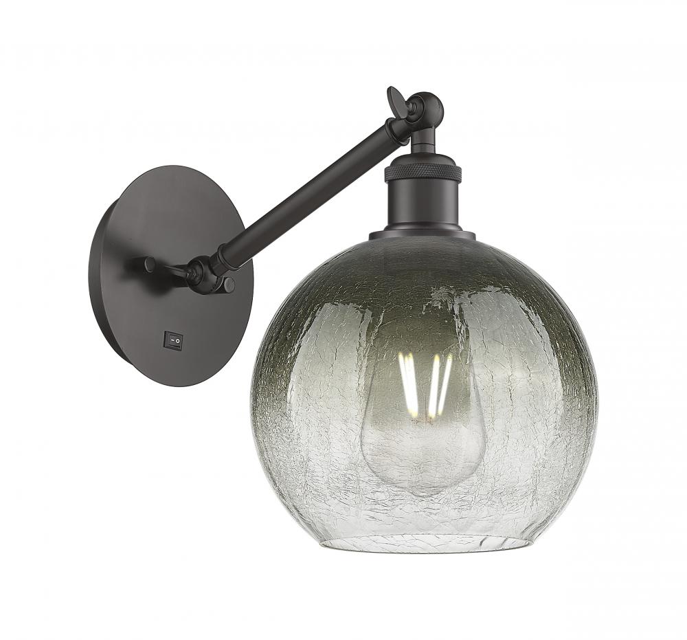 Brookhaven Globe - 1 Light - 8 inch - Oil Rubbed Bronze - Sconce