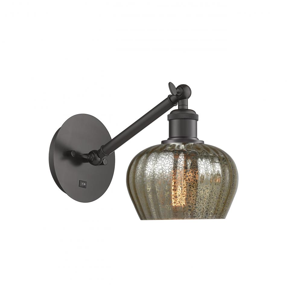 Fenton - 1 Light - 7 inch - Oil Rubbed Bronze - Adjustable Sconce