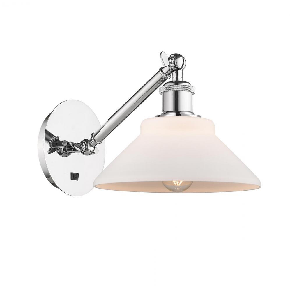 Orwell - 1 Light - 8 inch - Polished Chrome - Adjustable Sconce