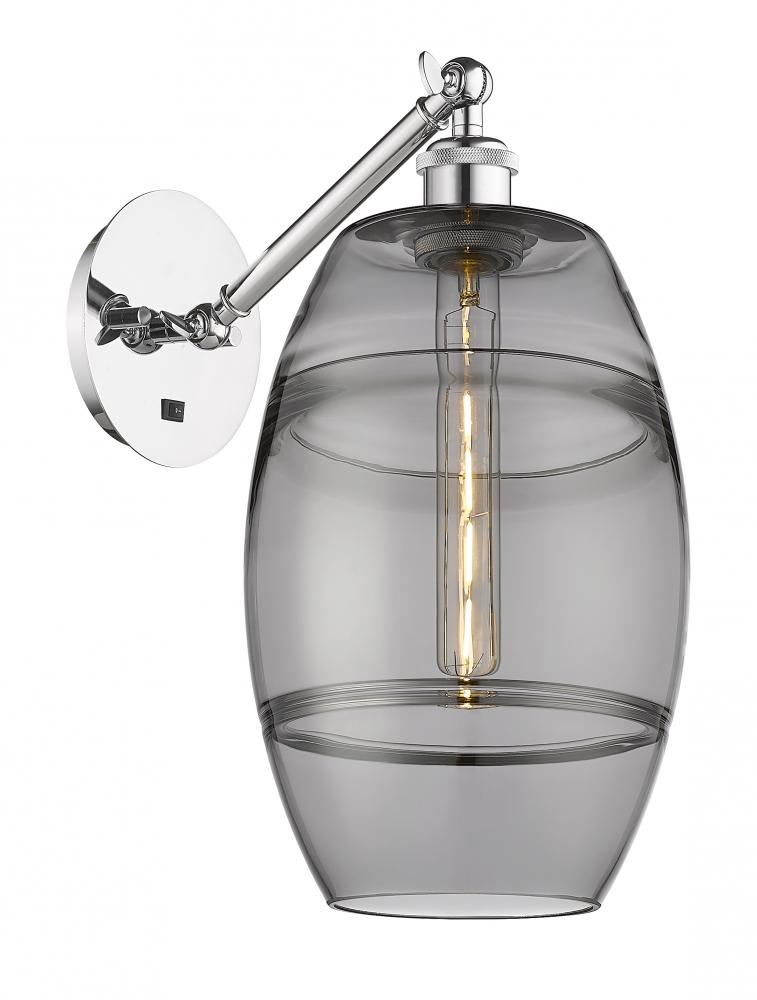 Vaz - 1 Light - 8 inch - Polished Chrome - Adjustable Sconce