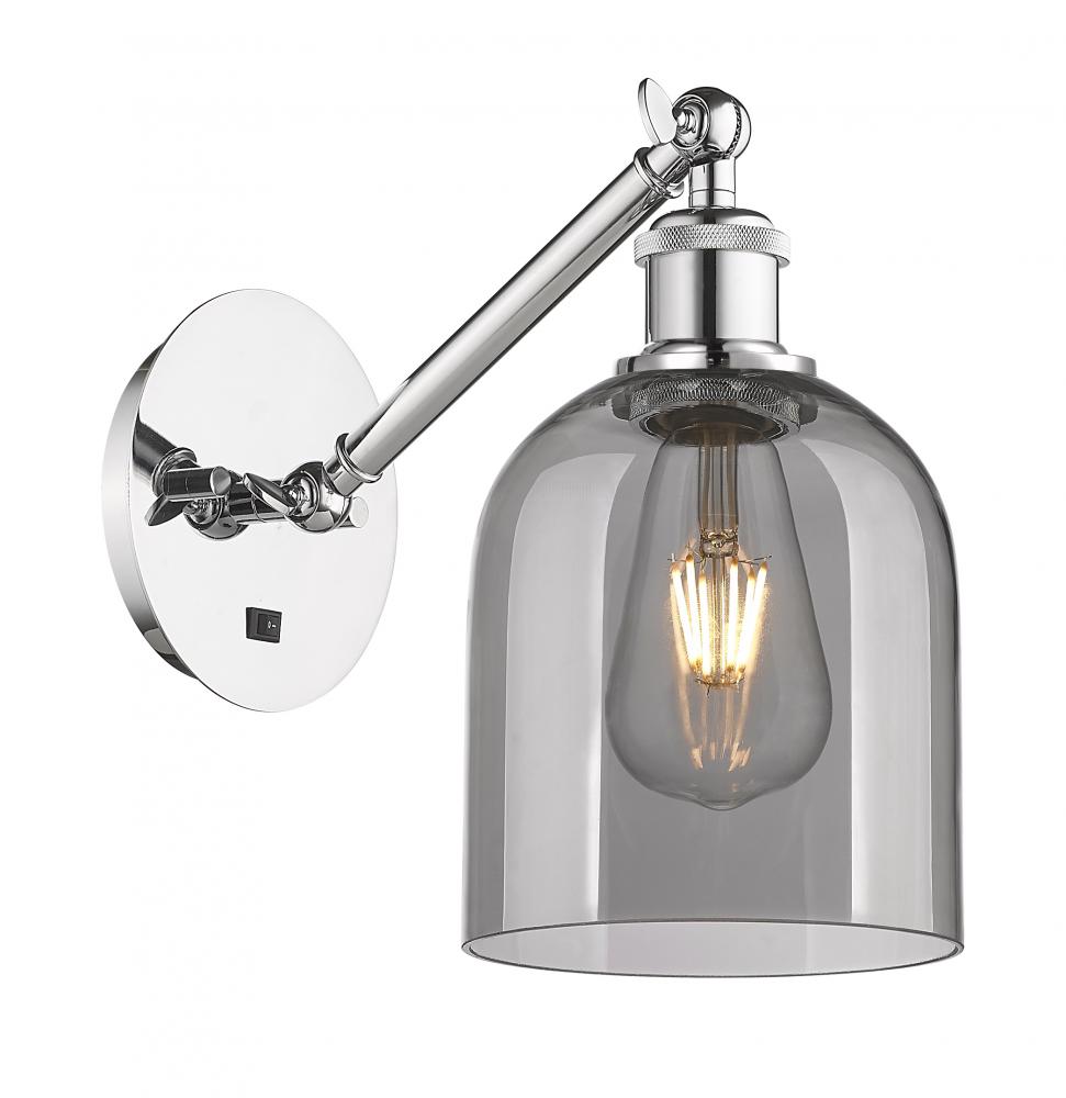 Bella - 1 Light - 6 inch - Polished Chrome - Adjustable Sconce
