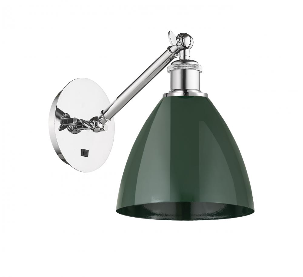 Plymouth - 1 Light - 8 inch - Polished Chrome - Adjustable Sconce
