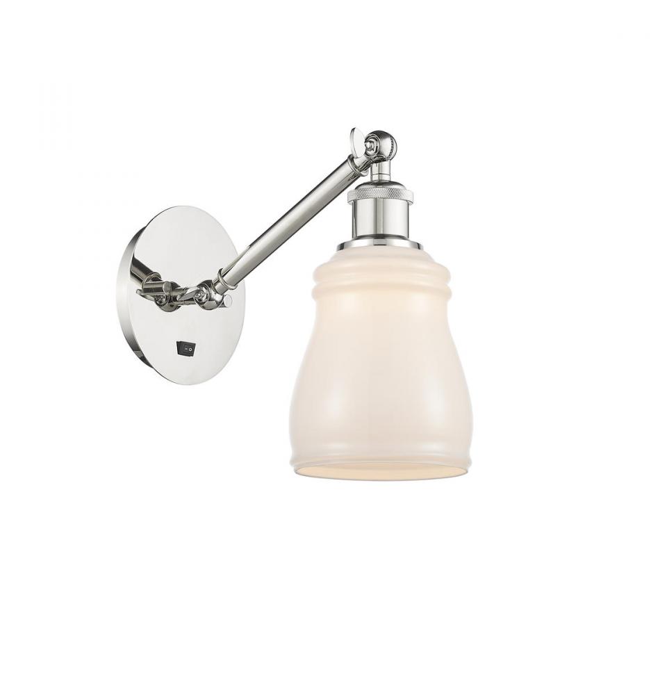 Ellery - 1 Light - 5 inch - Polished Nickel - Adjustable Sconce