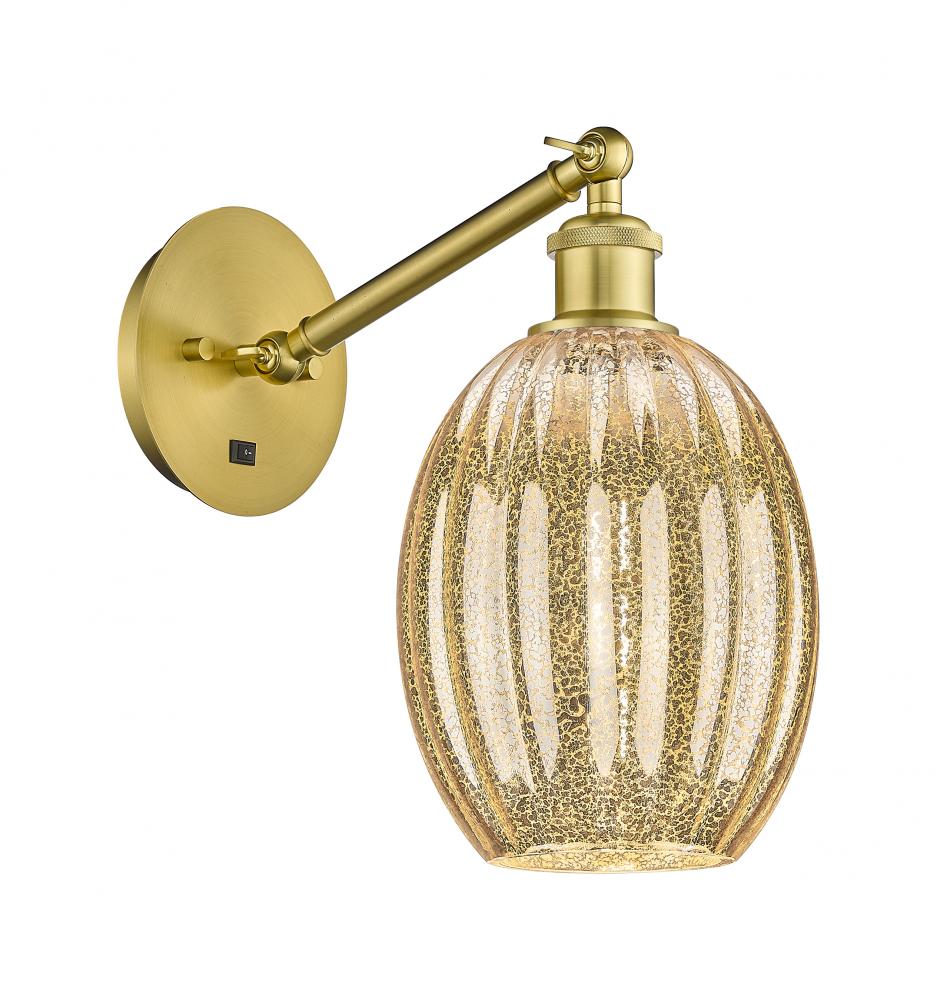 Preston Bulb - 1 Light - 6 inch - Satin Gold - Sconce