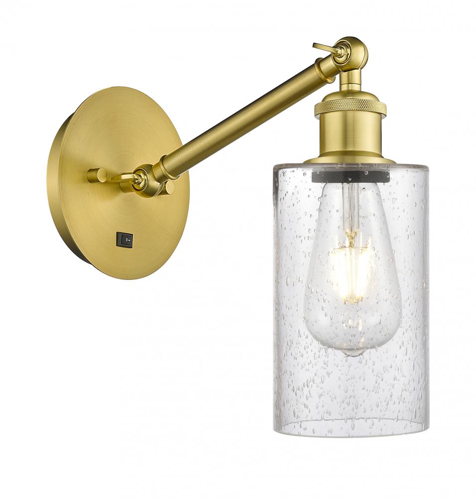 Clymer - 1 Light - 4 inch - Satin Gold - Adjustable Sconce