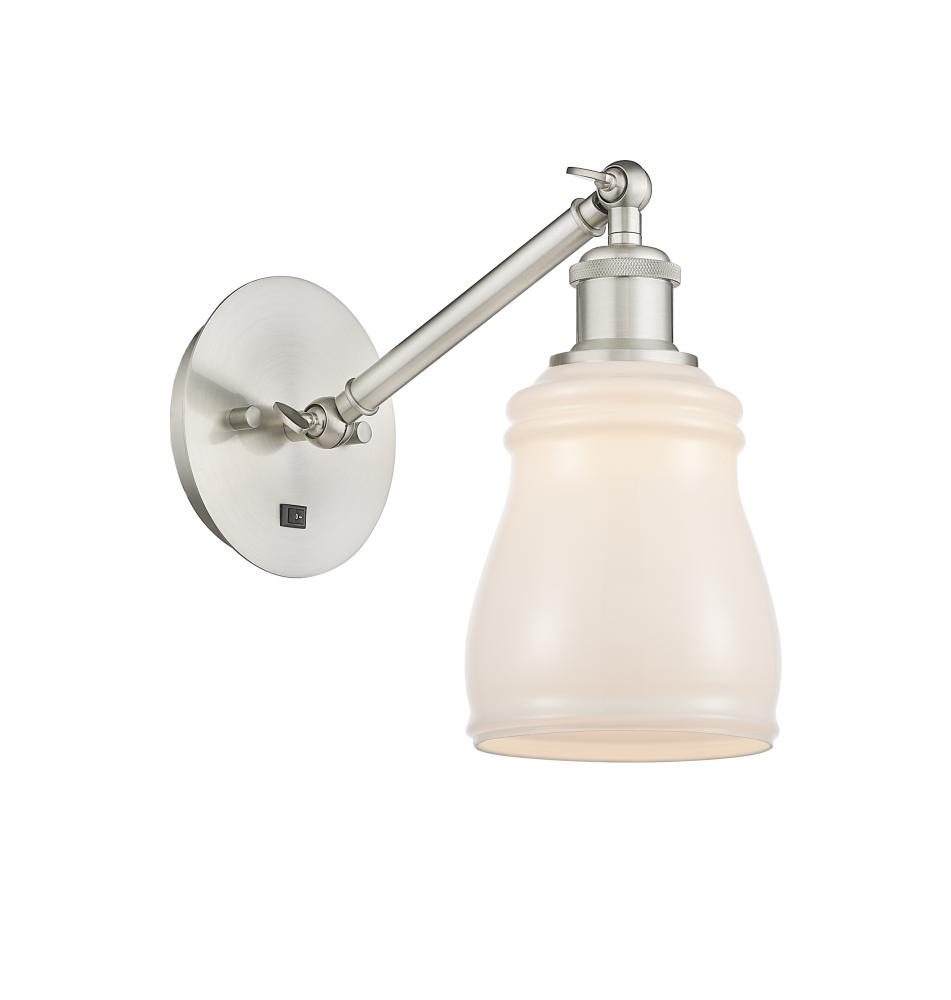 Ellery - 1 Light - 5 inch - Brushed Satin Nickel - Adjustable Sconce