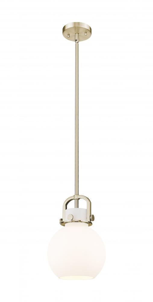 Newton Sphere - 1 Light - 8 inch - Champagne Bronze - Mini Pendant