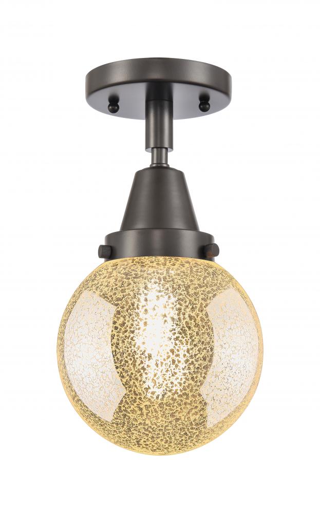 Beacon - 1 Light - 6 inch - Oil Rubbed Bronze - Flush Mount
