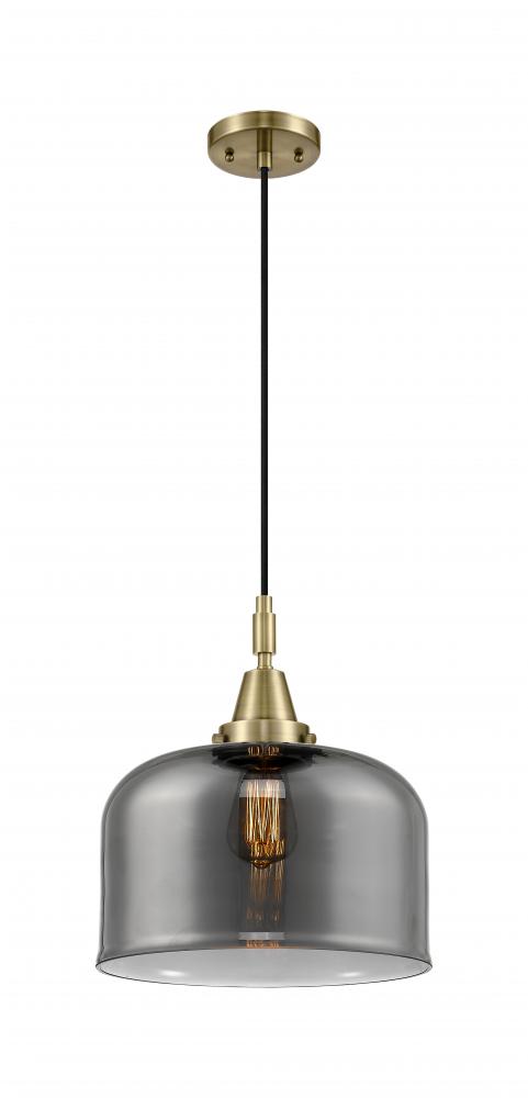 Bell - 1 Light - 12 inch - Antique Brass - Mini Pendant