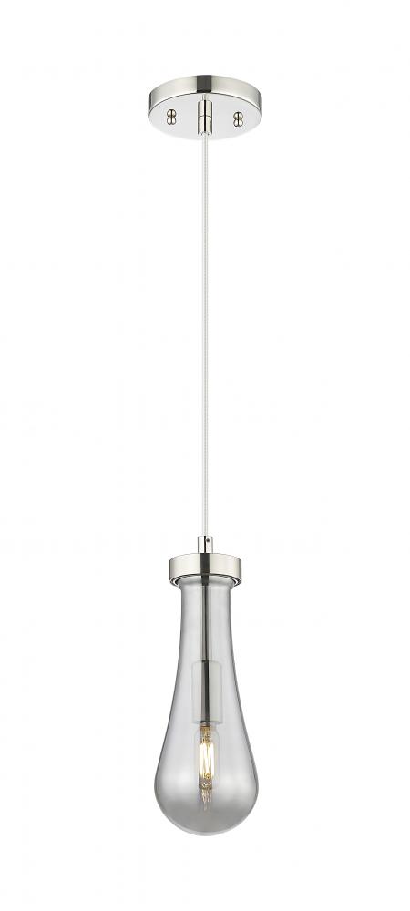 Owego - 1 Light - 5 inch - Polished Nickel - Pendant