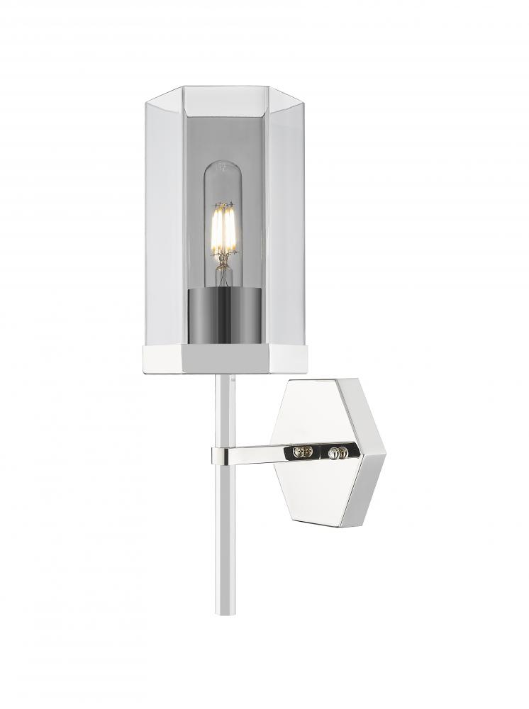 Blakeley - 1 Light - 5 inch - Polished Nickel - Sconce