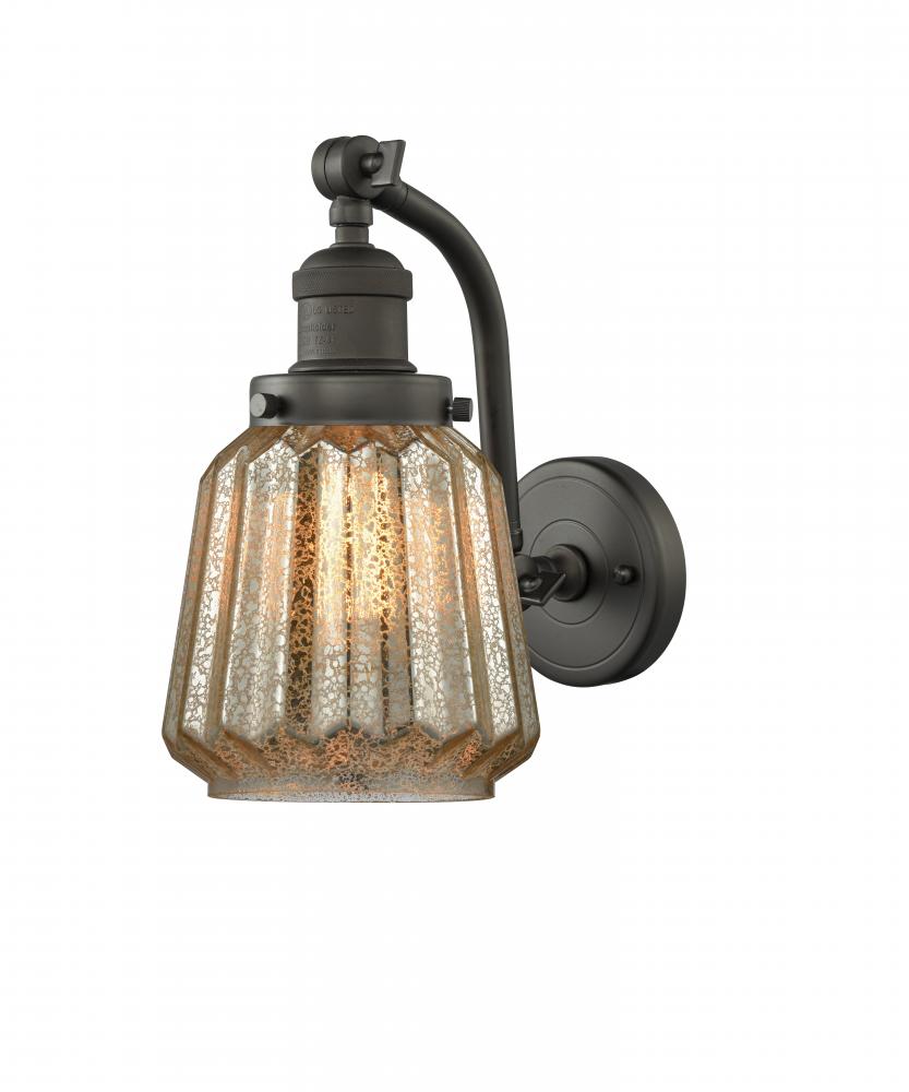 Chatham - 1 Light - 7 inch - Oil Rubbed Bronze - Adjustable Sconce