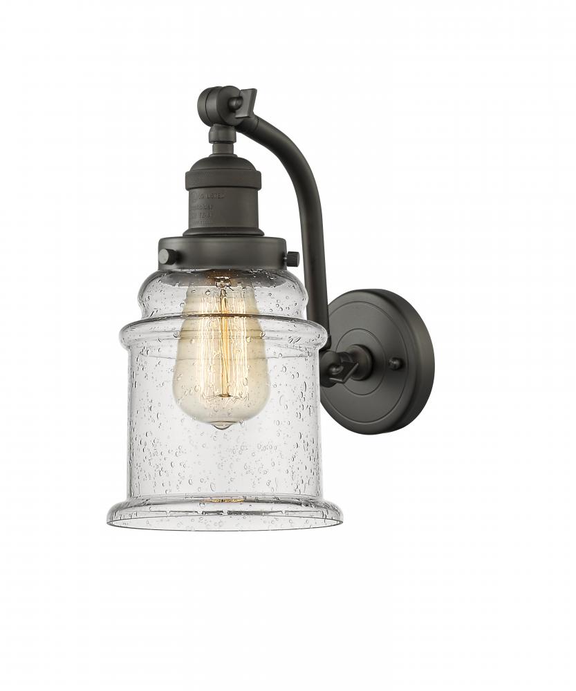 Canton - 1 Light - 6 inch - Oil Rubbed Bronze - Adjustable Sconce