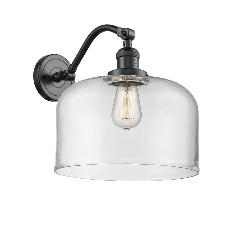 Bell - 1 Light - 12 inch - Oil Rubbed Bronze - Adjustable Sconce