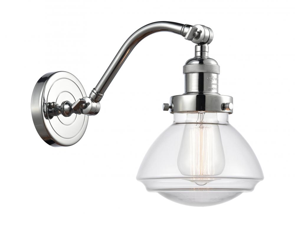 Olean - 1 Light - 7 inch - Polished Chrome - Adjustable Sconce