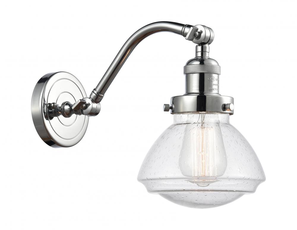 Olean - 1 Light - 7 inch - Polished Chrome - Adjustable Sconce