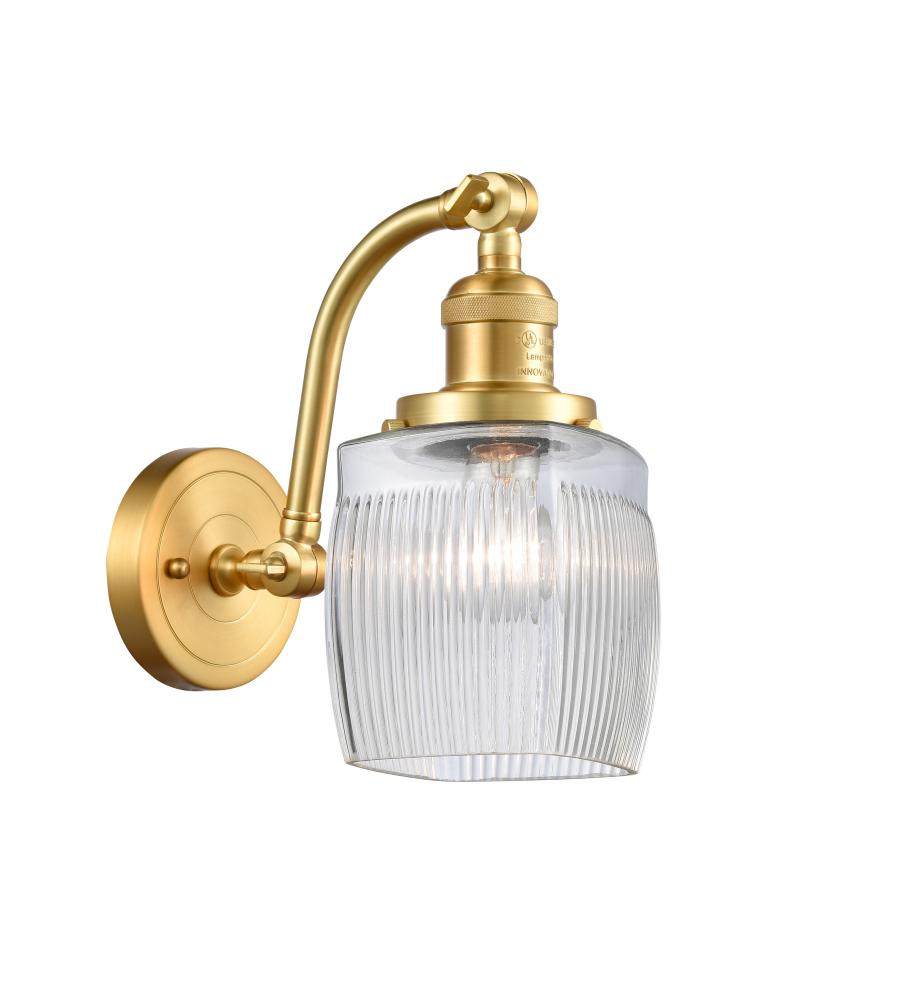 Colton - 1 Light - 6 inch - Satin Gold - Adjustable Sconce