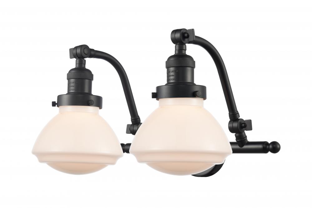 Olean - 2 Light - 19 inch - Oil Rubbed Bronze - Adjustable Bath Vanity Light