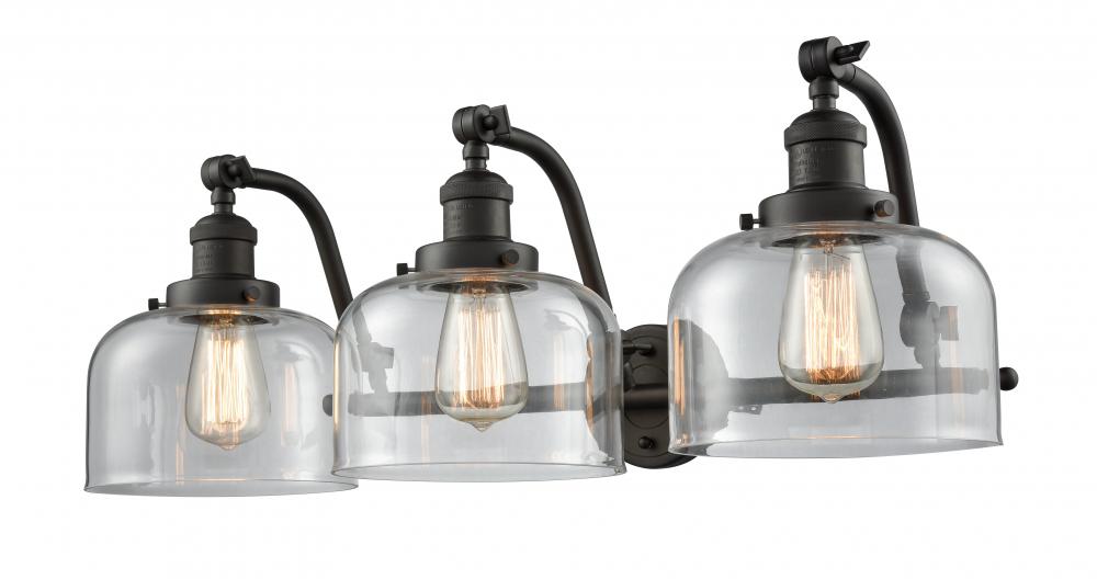 Bell - 2 Light - 18 inch - Oil Rubbed Bronze - Adjustable Bath Vanity Light