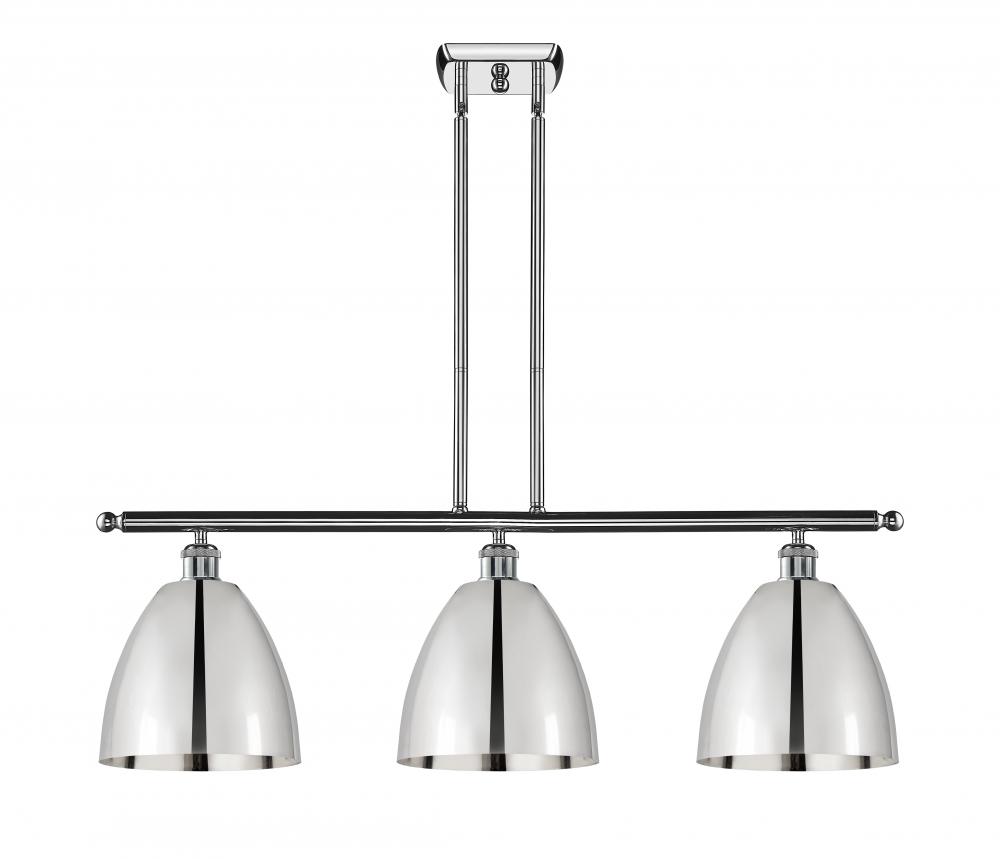Bristol - 3 Light - 36 inch - Polished Chrome - Cord hung - Island Light