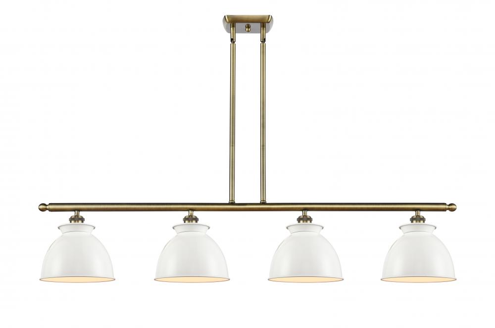 Adirondack - 4 Light - 48 inch - Antique Brass - Cord hung - Island Light
