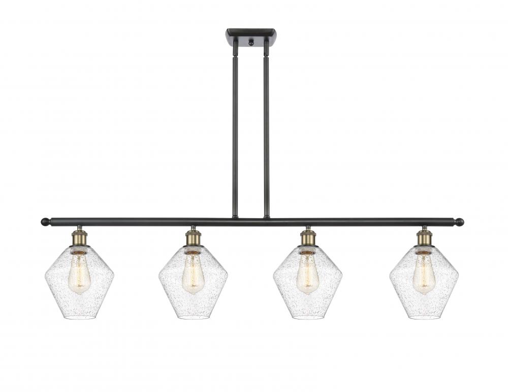 Cindyrella - 4 Light - 48 inch - Black Antique Brass - Cord hung - Island Light