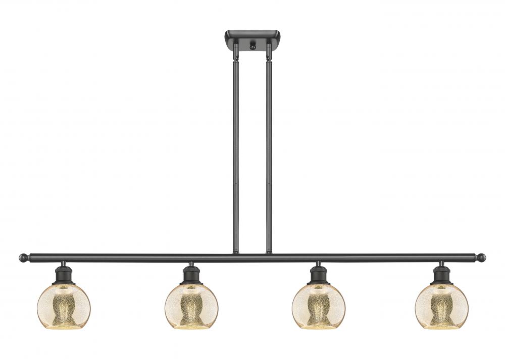 Athens - 4 Light - 48 inch - Oil Rubbed Bronze - Cord hung - Island Light