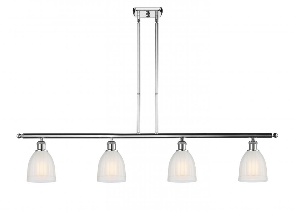 Brookfield - 4 Light - 48 inch - Polished Chrome - Cord hung - Island Light