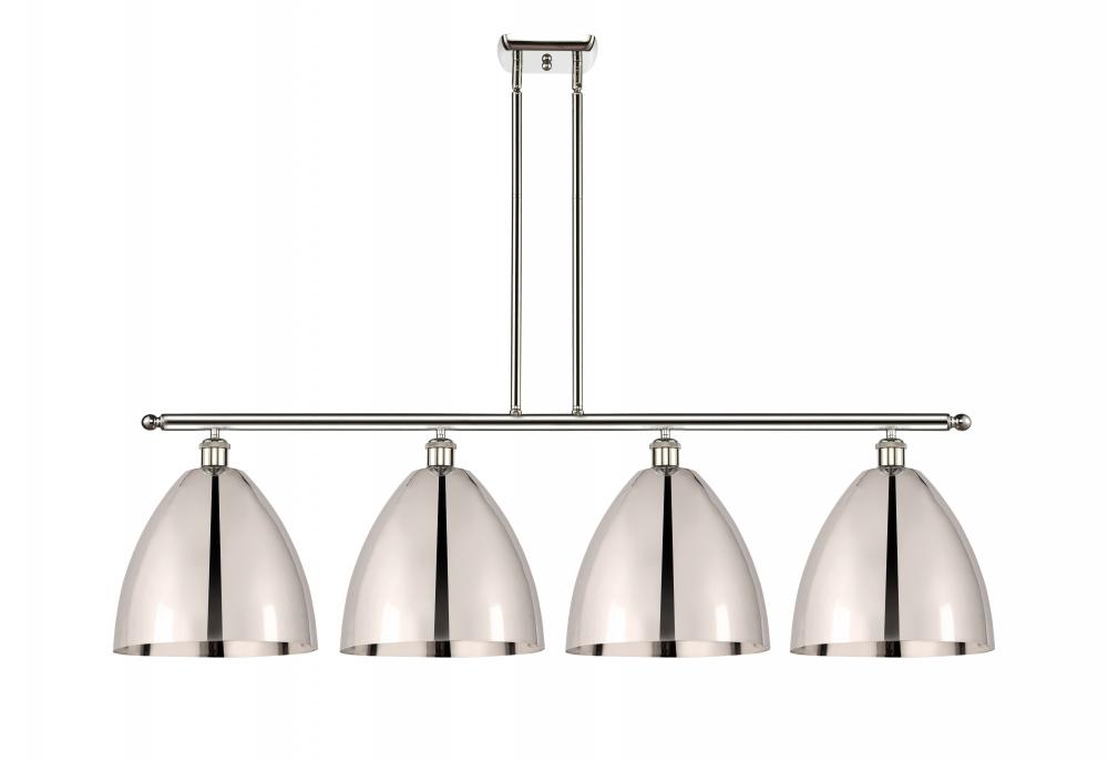 Bristol - 4 Light - 50 inch - Polished Nickel - Cord hung - Island Light