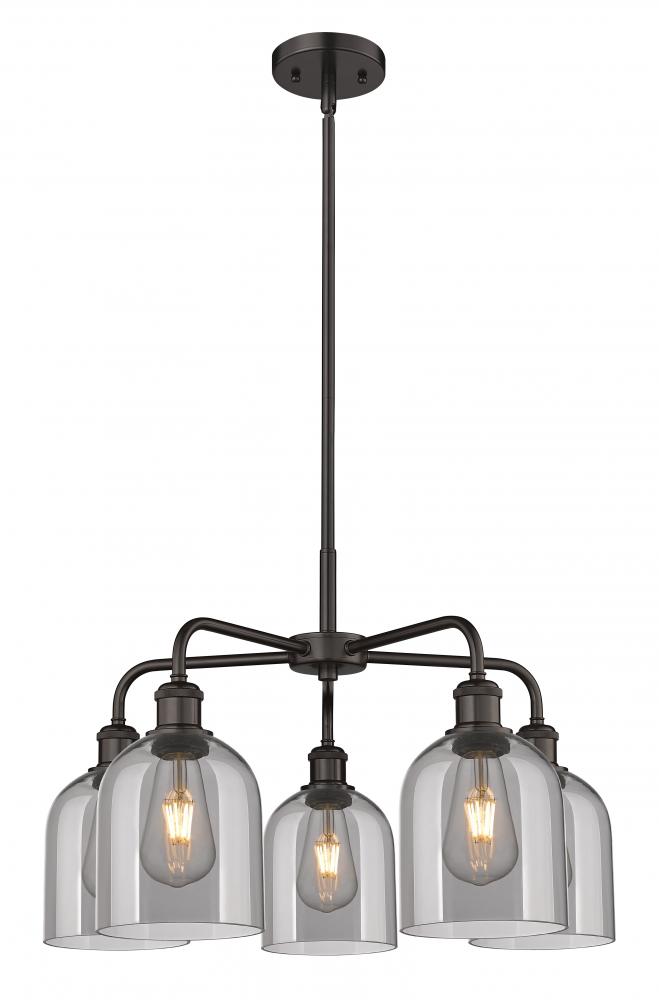 Bella - 5 Light - 24 inch - Oil Rubbed Bronze - Chandelier