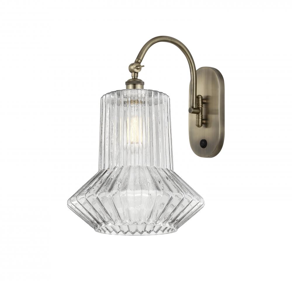 Springwater - 1 Light - 12 inch - Antique Brass - Adjustable Swing Arm