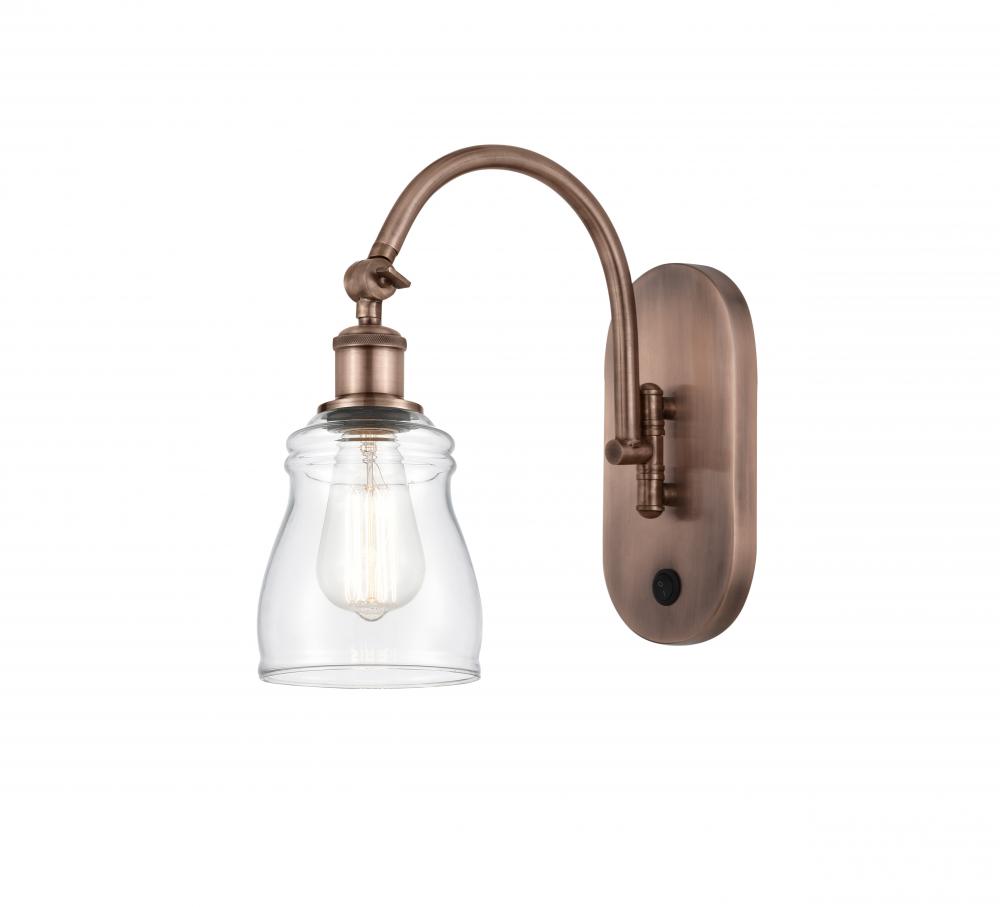 Ellery - 1 Light - 5 inch - Antique Copper - Adjustable Swing Arm