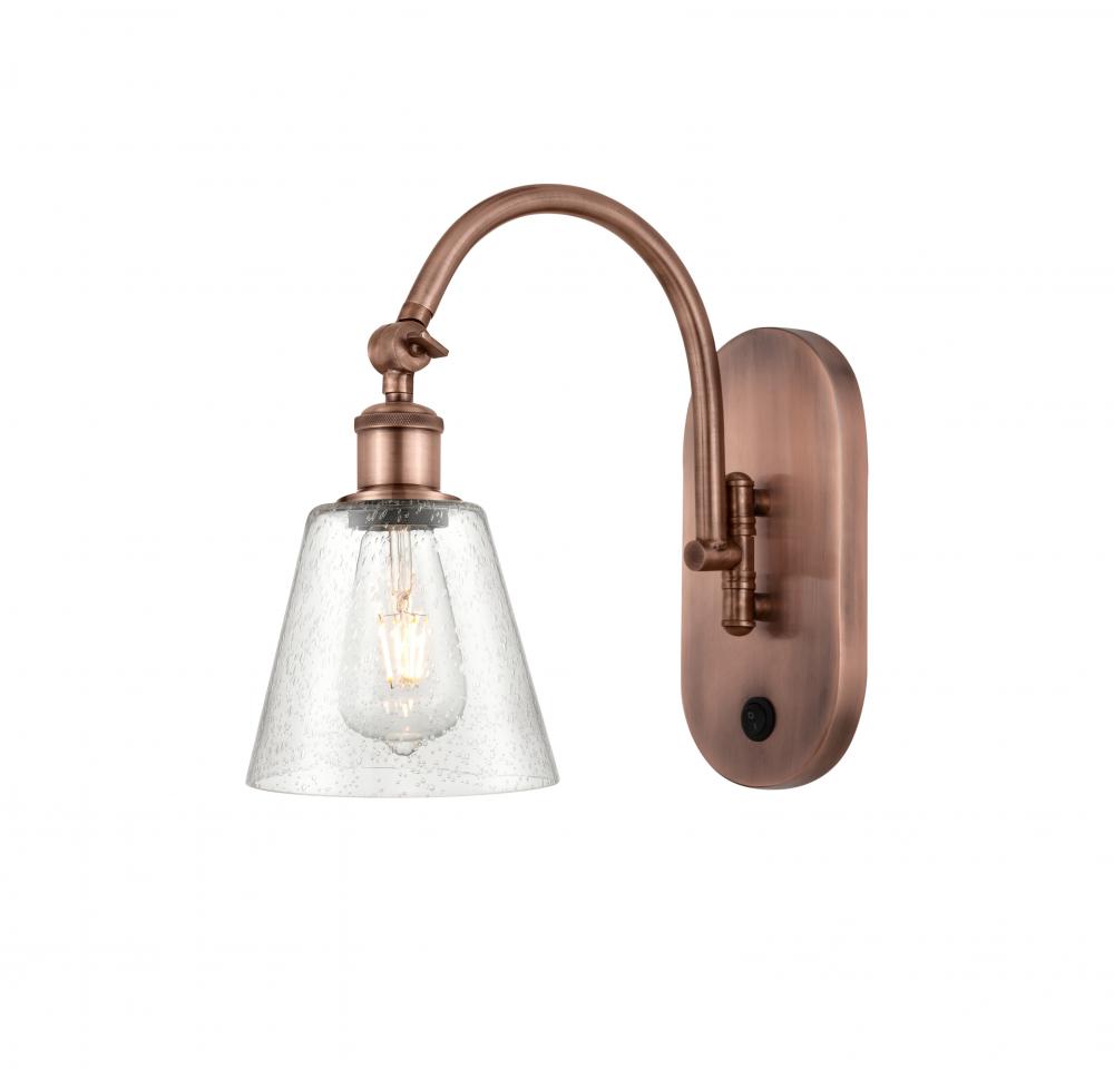 Caton - 1 Light - 5 inch - Antique Copper - Adjustable Swing Arm