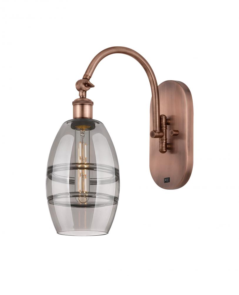 Vaz - 1 Light - 6 inch - Antique Copper - Adjustable Swing Arm