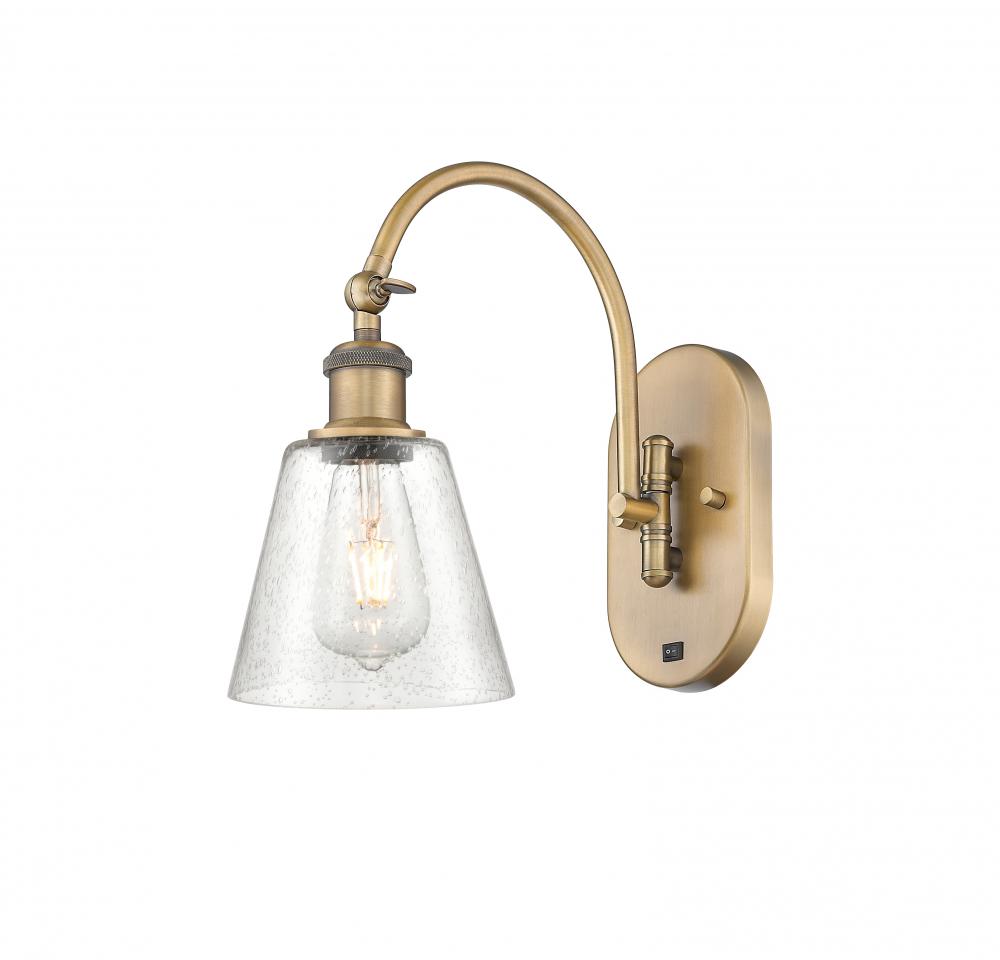 Caton - 1 Light - 5 inch - Brushed Brass - Adjustable Swing Arm