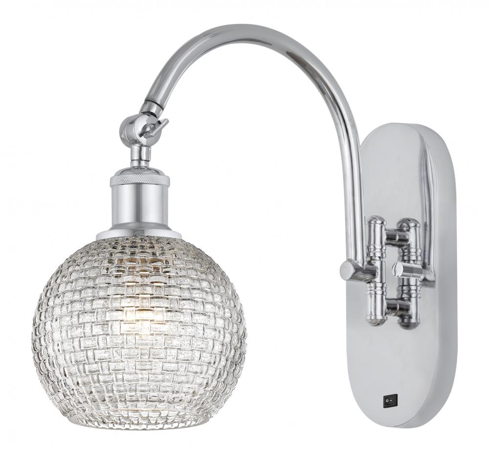 Athens - 1 Light - 6 inch - Polished Chrome - Adjustable Swing Arm