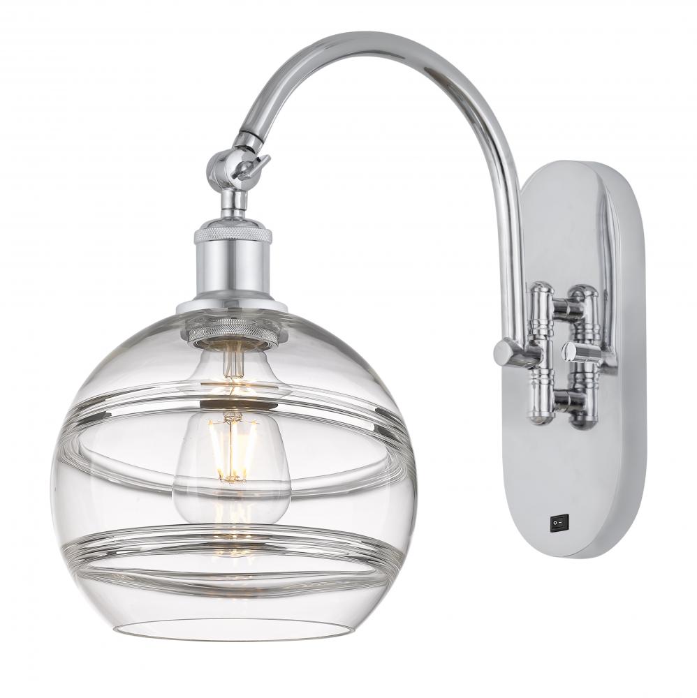 Rochester - 1 Light - 8 inch - Polished Chrome - Adjustable Swing Arm