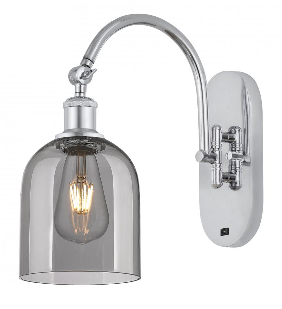 Bella - 1 Light - 6 inch - Polished Chrome - Adjustable Swing Arm